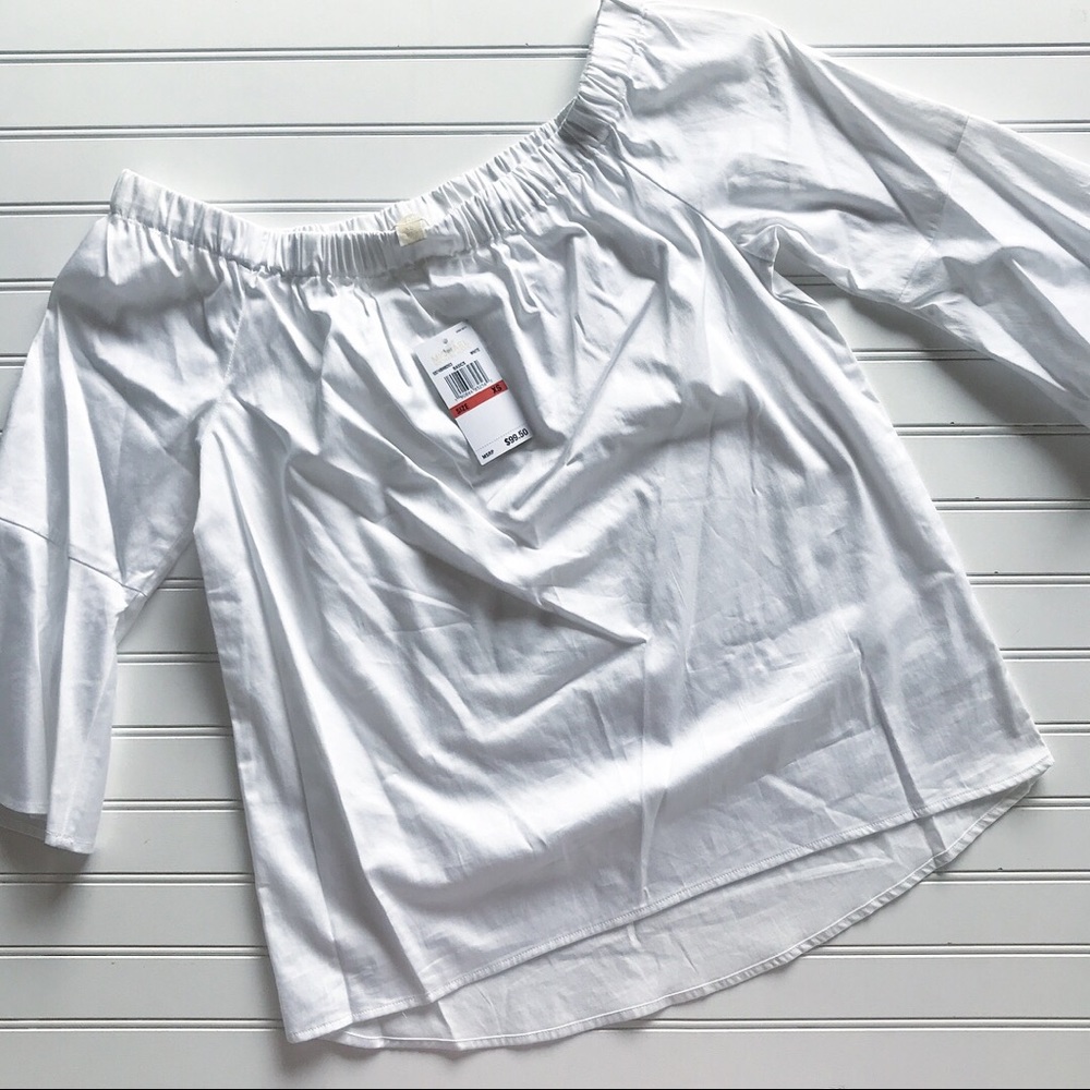 MK off the shoulder top XS